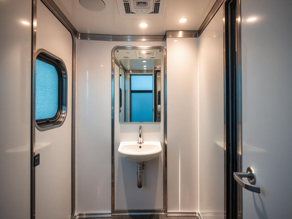 Luxury Restroom Trailers in Franklin, OH